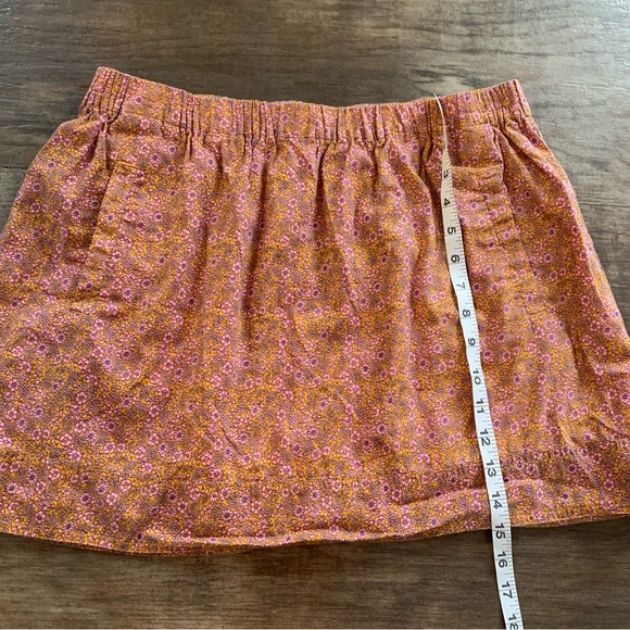 J. crew floral cotton mini skirt - Picture 5 of 6